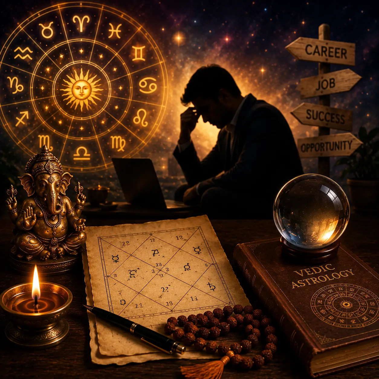 Job Problem Astrologer in Jaipur